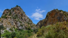 Gorge in Prophet Elias